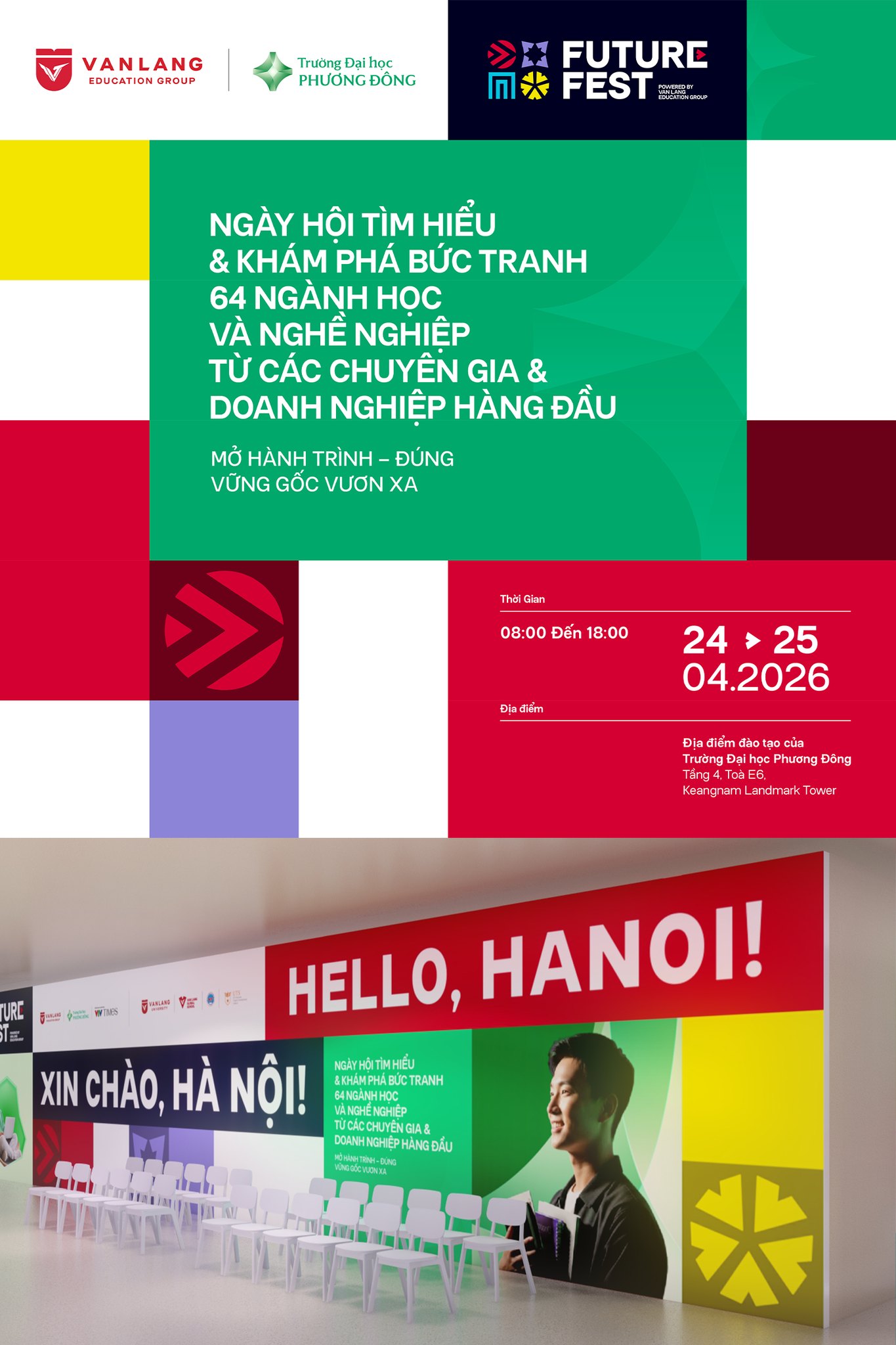 FUTURE FEST HUB - BỨC TRANH NGHỀ NGHIỆP GIÚP BẠN NHÌN RÕ CON ĐƯỜNG TRƯỚC KHI LỰA CHỌN